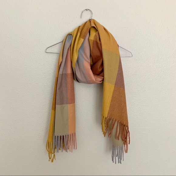 Accessories - Colorful Plaid Scarf